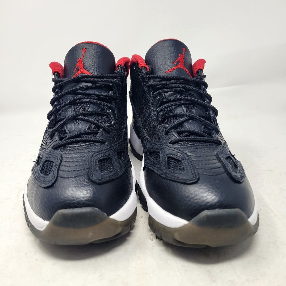 Air Jordan 11 XI Retro Low IE 'Black Red' BRED 2011 306008-001 7.5 1 4 6 12 13 - Picture 4 of 16